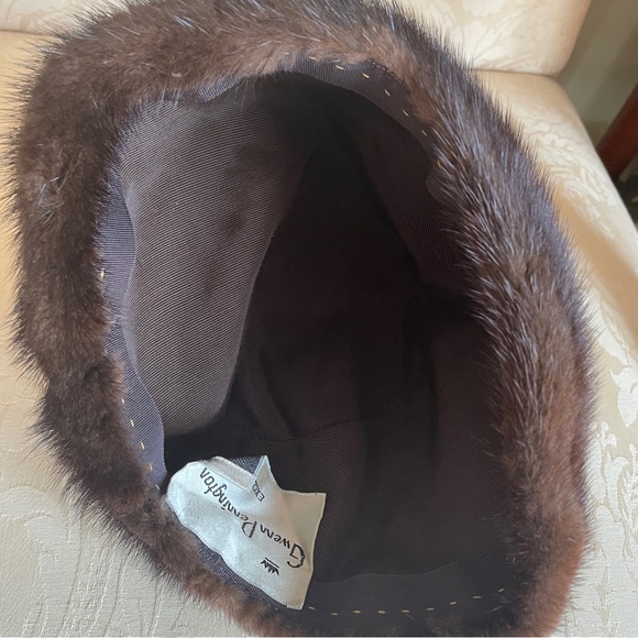 Vintage Mink Gwenn Pennington Fur Hat - Picture 7 of 7